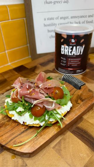 Toast de Presunto de Parma Bready